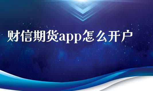 财信期货app怎么开户_https://qh.lansai.wang_期货怎么玩_第1张