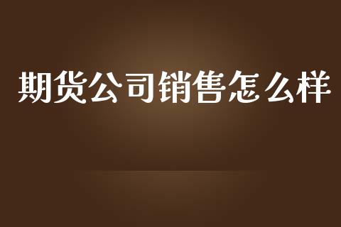 期货公司销售怎么样_https://qh.lansai.wang_股票技术分析_第1张