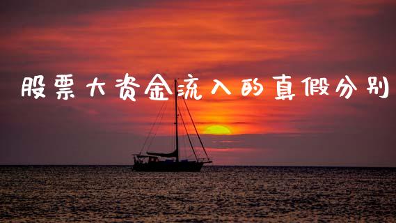 股票大资金流入的真假分别_https://qh.lansai.wang_期货怎么玩_第1张