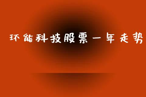 环能科技股票一年走势_https://qh.lansai.wang_期货喊单_第1张
