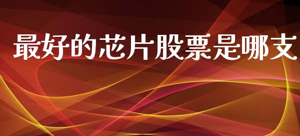 最好的芯片股票是哪支_https://qh.lansai.wang_期货喊单_第1张