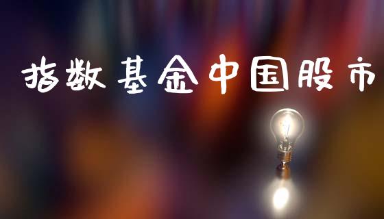 指数基金中国股市_https://qh.lansai.wang_期货理财_第1张