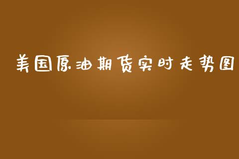 美国原油期货实时走势图_https://qh.lansai.wang_期货怎么玩_第1张