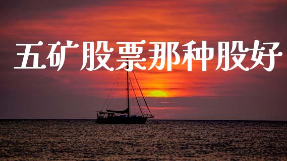 五矿股票那种股好_https://qh.lansai.wang_期货理财_第1张