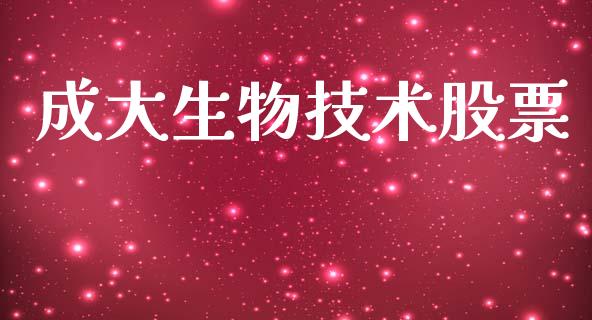 成大生物技术股票_https://qh.lansai.wang_期货怎么玩_第1张