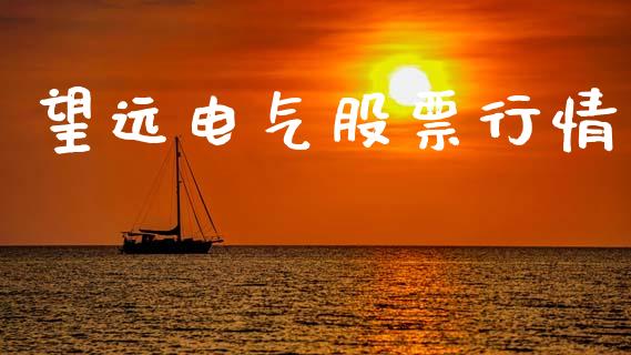 望远电气股票行情_https://qh.lansai.wang_股票新闻_第1张