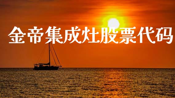 金帝集成灶股票代码_https://qh.lansai.wang_期货理财_第1张