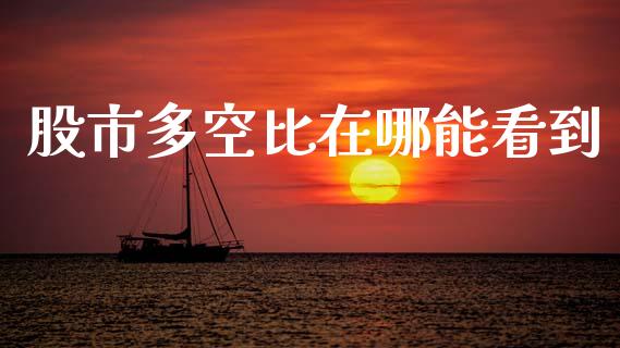 股市多空比在哪能看到_https://qh.lansai.wang_期货理财_第1张