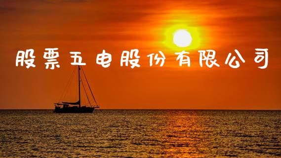 股票五电股份有限公司_https://qh.lansai.wang_期货理财_第1张