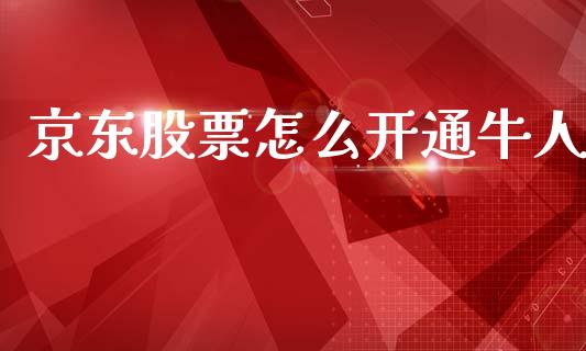 京东股票怎么开通牛人_https://qh.lansai.wang_期货理财_第1张