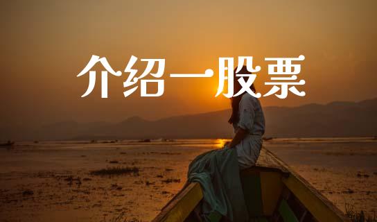 介绍一股票_https://qh.lansai.wang_期货理财_第1张