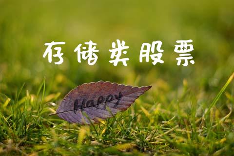 存储类股票_https://qh.lansai.wang_期货理财_第1张