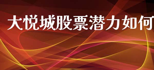 大悦城股票潜力如何_https://qh.lansai.wang_期货喊单_第1张