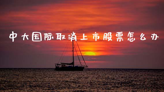 中大国际取消上市股票怎么办_https://qh.lansai.wang_期货喊单_第1张