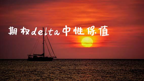 期权delta中性保值_https://qh.lansai.wang_股票新闻_第1张