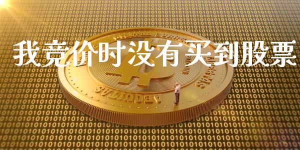 我竞价时没有买到股票_https://qh.lansai.wang_期货怎么玩_第1张