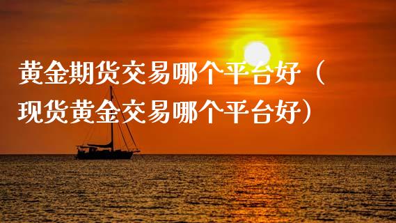 黄金期货交易哪个平台好（现货黄金交易哪个平台好）_https://qh.lansai.wang_期货理财_第1张