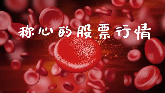 称心的股票行情_https://qh.lansai.wang_新股数据_第1张