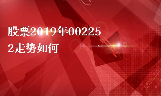 股票2019年002252走势如何_https://qh.lansai.wang_期货理财_第1张