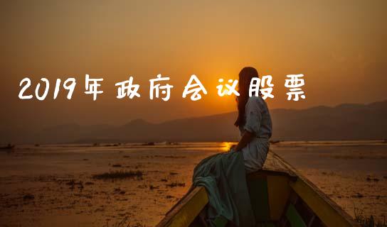 2019年政府会议股票_https://qh.lansai.wang_期货理财_第1张