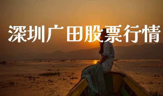 深圳广田股票行情_https://qh.lansai.wang_股票新闻_第1张