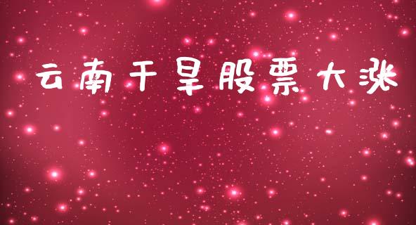云南干旱股票大涨_https://qh.lansai.wang_新股数据_第1张
