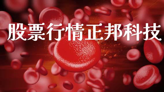 股票行情正邦科技_https://qh.lansai.wang_期货怎么玩_第1张