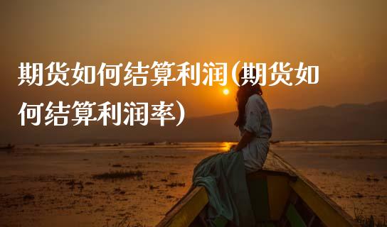 期货如何结算利润(期货如何结算利润率)_https://qh.lansai.wang_期货理财_第1张