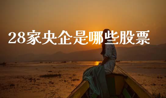 28家央企是哪些股票_https://qh.lansai.wang_期货理财_第1张