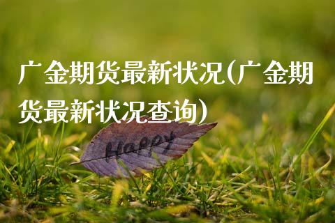 广金期货最新状况(广金期货最新状况查询)_https://qh.lansai.wang_期货理财_第1张