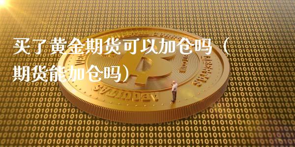 买了黄金期货可以加仓吗（期货能加仓吗）_https://qh.lansai.wang_股票技术分析_第1张