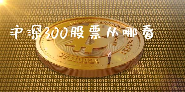 沪深300股票从哪看_https://qh.lansai.wang_期货理财_第1张