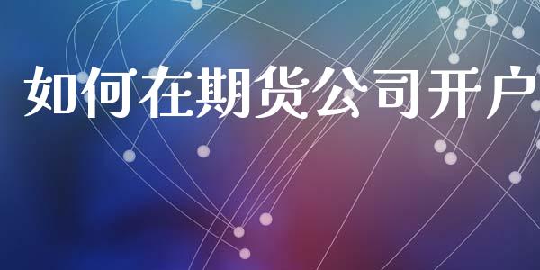 如何在期货公司开户_https://qh.lansai.wang_期货理财_第1张