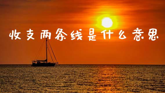收支两条线是什么意思_https://qh.lansai.wang_期货喊单_第1张