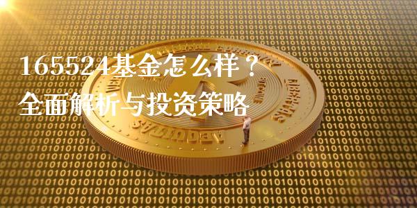 165524基金怎么样？全面解析与投资策略_https://qh.lansai.wang_股票新闻_第1张