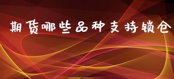 期货哪些品种支持锁仓_https://qh.lansai.wang_期货理财_第1张