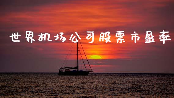 世界机场公司股票市盈率_https://qh.lansai.wang_期货理财_第1张