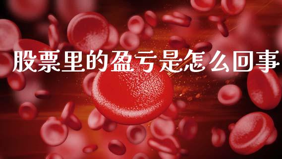 股票里的盈亏是怎么回事_https://qh.lansai.wang_期货理财_第1张