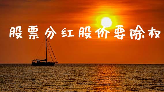 股票分红股价要除权_https://qh.lansai.wang_期货理财_第1张