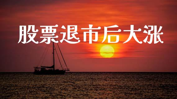 股票退市后大涨_https://qh.lansai.wang_新股数据_第1张