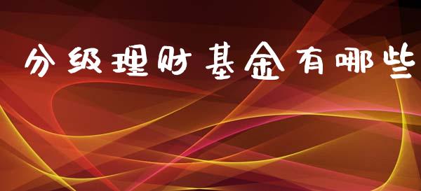 分级理财基金有哪些_https://qh.lansai.wang_期货理财_第1张