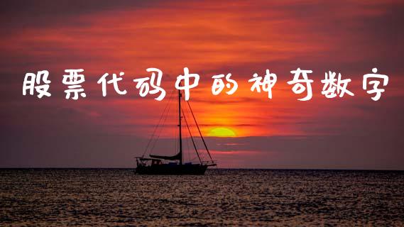 股票代码中的神奇数字_https://qh.lansai.wang_期货理财_第1张
