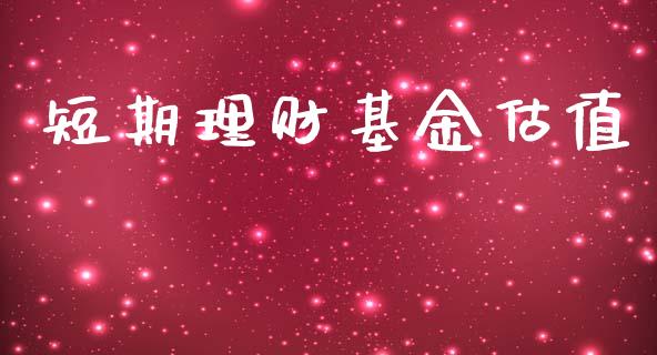 短期理财基金估值_https://qh.lansai.wang_期货理财_第1张