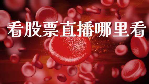 看股票直播哪里看_https://qh.lansai.wang_期货理财_第1张