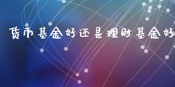 货币基金好还是理财基金好_https://qh.lansai.wang_期货理财_第1张