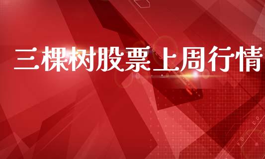 三棵树股票上周行情_https://qh.lansai.wang_期货喊单_第1张