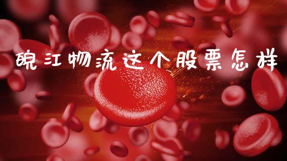 皖江物流这个股票怎样_https://qh.lansai.wang_期货喊单_第1张