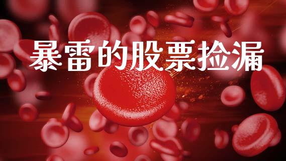 暴雷的股票捡漏_https://qh.lansai.wang_新股数据_第1张