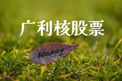 广利核股票_https://qh.lansai.wang_期货怎么玩_第1张