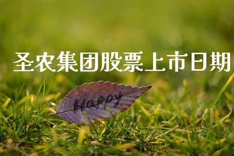 圣农集团股票上市日期_https://qh.lansai.wang_期货理财_第1张